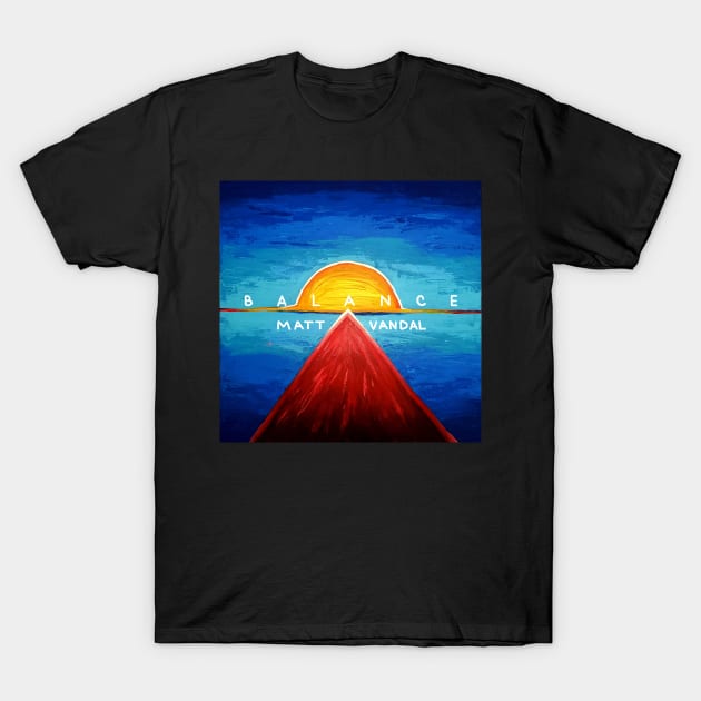 Balance Album Cover T-Shirt by mattvandalgroup